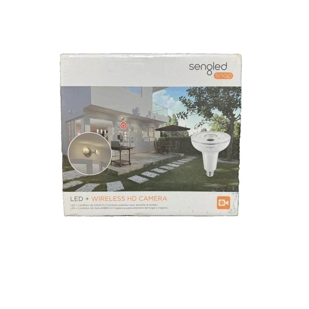 Sengled Snap LED + Wireless HD Security Camera Bulb Outdoor SEALED